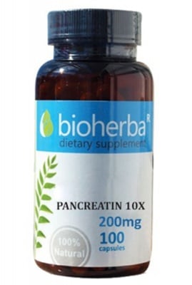 Bioherba pancreatin 10x 200 mg