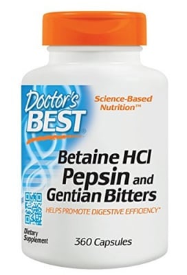 Doctor's Best Betaine HCL, pep