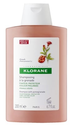 Klorane shampoo with pomegrana