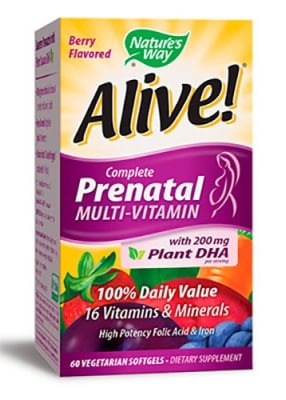 Alive Prenatal complete 60 cap