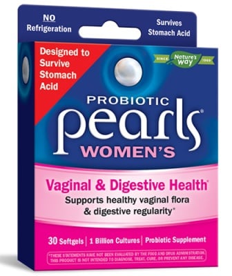 Probiotic pearls women`s 30 softgels Nature's Way / Пробиотични перли за жени 30 софтгел капсули Nature's Way