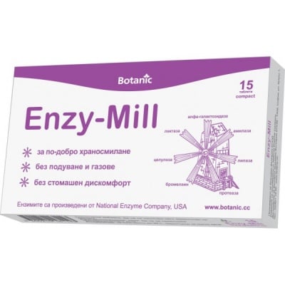 Enzy-Mill 60 tablets Botanic /
