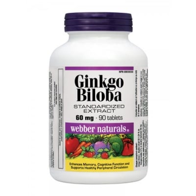 Webber Naturals Ginkgo Biloba