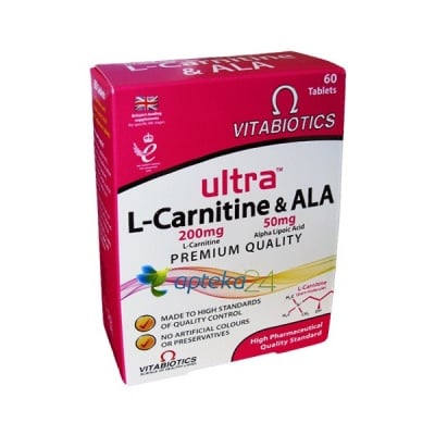 Ultra L-Carnitine + ALA 60 tab