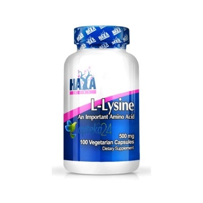 Haya Labs L-Lysine 500 mg 100