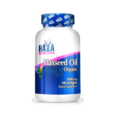 Haya Labs Flaxseed Oil organi