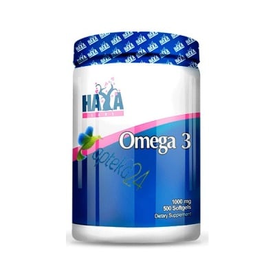 Haya Labs Omega 3 1000 mg 500