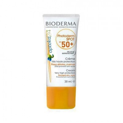 Bioderma Photoderm SPOT Cream SPF 50+ 30 ml. / Биодерма Фотодерм Спот Слънцезащитен крем за лице против белези след лазерни процедури SPF 50+ 30 мл.