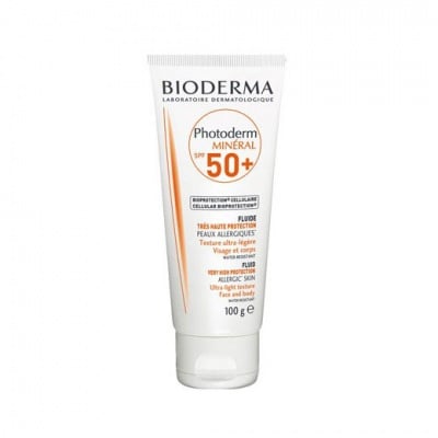 Биодема  Фотодерм Минерал Флуид за Лице и Тяло SPF50+ 100 мл.
