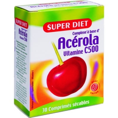 Super Diet - Acerola / Ацерола, Брой таблетки: 30