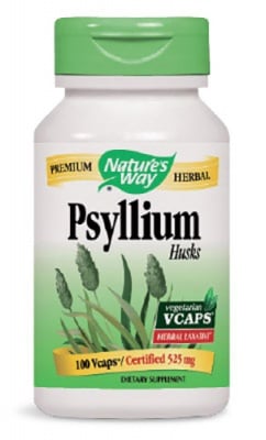 Psyllium husks 525 mg 100 caps