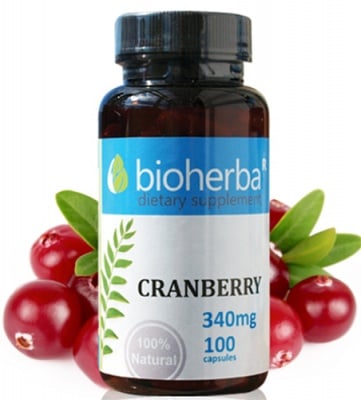 Bioherba Cranberry 340 mg 100