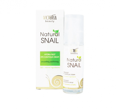 Victoria beauty Natural Snail Hydra - Rest Eye contour cream 30 ml. / Виктория бюти Натурал Хидра - Рест Околоочен крем с екстракт от охлюв 30 мл.