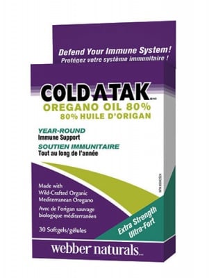 Cold-a-tak oregano oil 80% 30