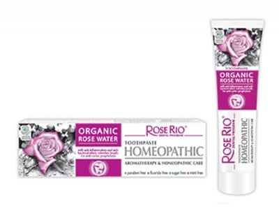 Rose Rio tootpaste Organic ros