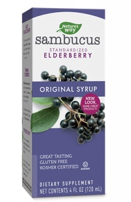 Sambucus elderberry syrop 120