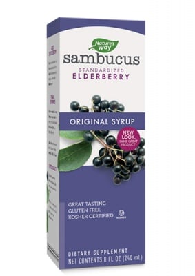 Sambucus syrup 240 ml. Nature'