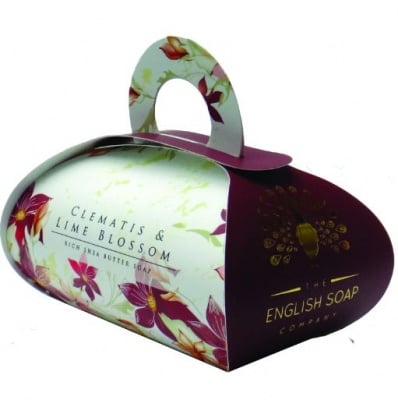 САПУН ИНГЛИШ СОУП КАМПЪНИ КЛЕМАТИС И ЛАЙМ ЦВЯТ 260 гр.