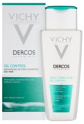 Vichy Dercos Shampoo oily hair 200 ml. / Виши Деркос Себорегулиращ Шампоан с Антисебум Комлекс 200 мл.