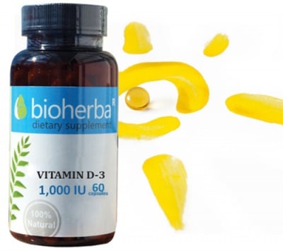 Bioherba Vitamin D3 1000 IU 60