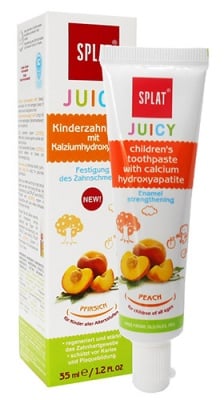 Juicy Splat toothpaste with pe