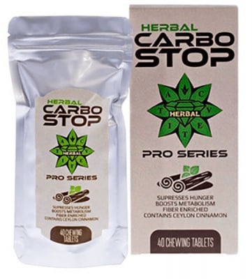 Carbo stop 40 chewable tablets