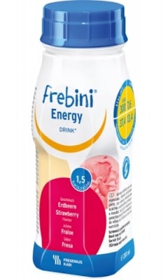 Frebini energy drink Strawberry 200 ml. / Фребини Енерджи Ягода ентерална храна за пиене 200 мл.