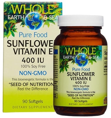 Sunflower Vitamin E 400 IU 90