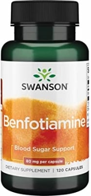 СУОНСЪН БЕНФОТИАМИН капсули 80 мг * 120