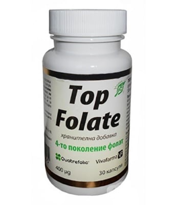 Top Folate 0.400 mg 30 capsule