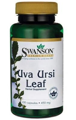Swanson uva ursi leaf 450 mg 1