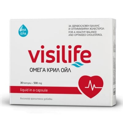 Visilife OMEGA KRILL OIL 30 capsules / Висилайф Омега Крил Ойл 30 капсули