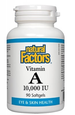 Vitamin A 10000 IU 90 capsules