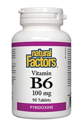 Vitamin B6 100 mg 90 tablets N