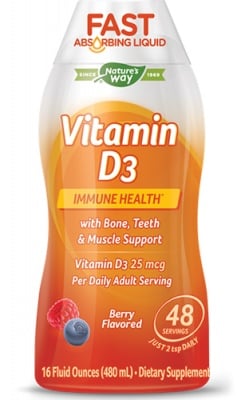 Vitamin D3 berry flavored 480