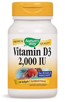 Vitamin D3 2000 IU 240 capsule