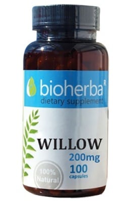 Bioherba willow 200 mg 100 cap