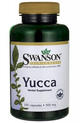 Swanson yucca 500 mg 100 capsu