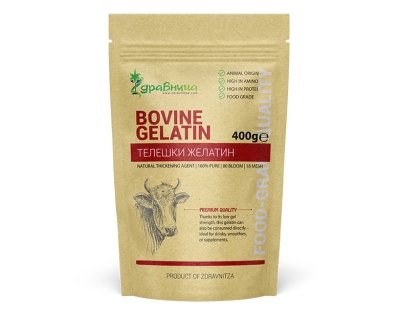 ТЕЛЕШКИ ЖЕЛАТИН прах 400 г ЗДРАВНИЦА