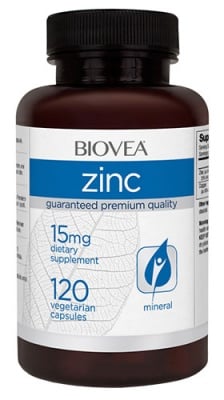 Biovea Zinc 15 mg 120 capsules