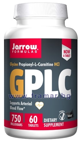 Jarrow Formulas GPLC Glycocarn (Glycine Propionyl -L-Carnitine HCl) 750 ...