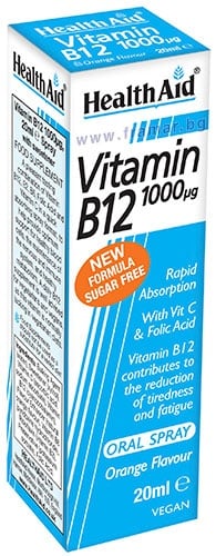 ВИТАМИН B12 спрей 1000 мкг 20 мл ХЕЛТ ЕЙД | Apteka24.bg
