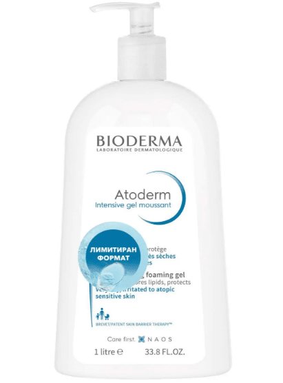 Bioderma Atoderm Intensive Gel moussant 1 L / Биодерма Атодерм Обогатен ...