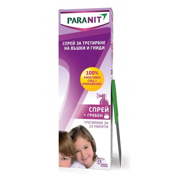 Paranit / Паранит спрей против въшки - Цена, отзиви - Аптека24 ...