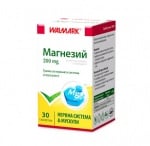Magnesium 200 mg. 30 tablets Wallmark / Магнезий 200 мг. 30 таблетки Валмарк