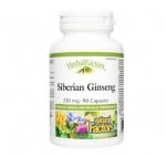 Siberian Ginseng 250 mg. 90 ca