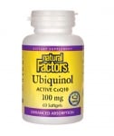 Ubiquinol 100 mg. 60 capsules