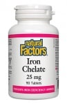 Iron Chelate 25 mg 90 tablets