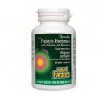 Papaya enzymes with amylase an