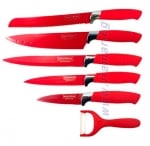 НОЖОВЕ КОМПЛЕКТ ROYALTY LINE KNIFE SET RED 6MSTR-6